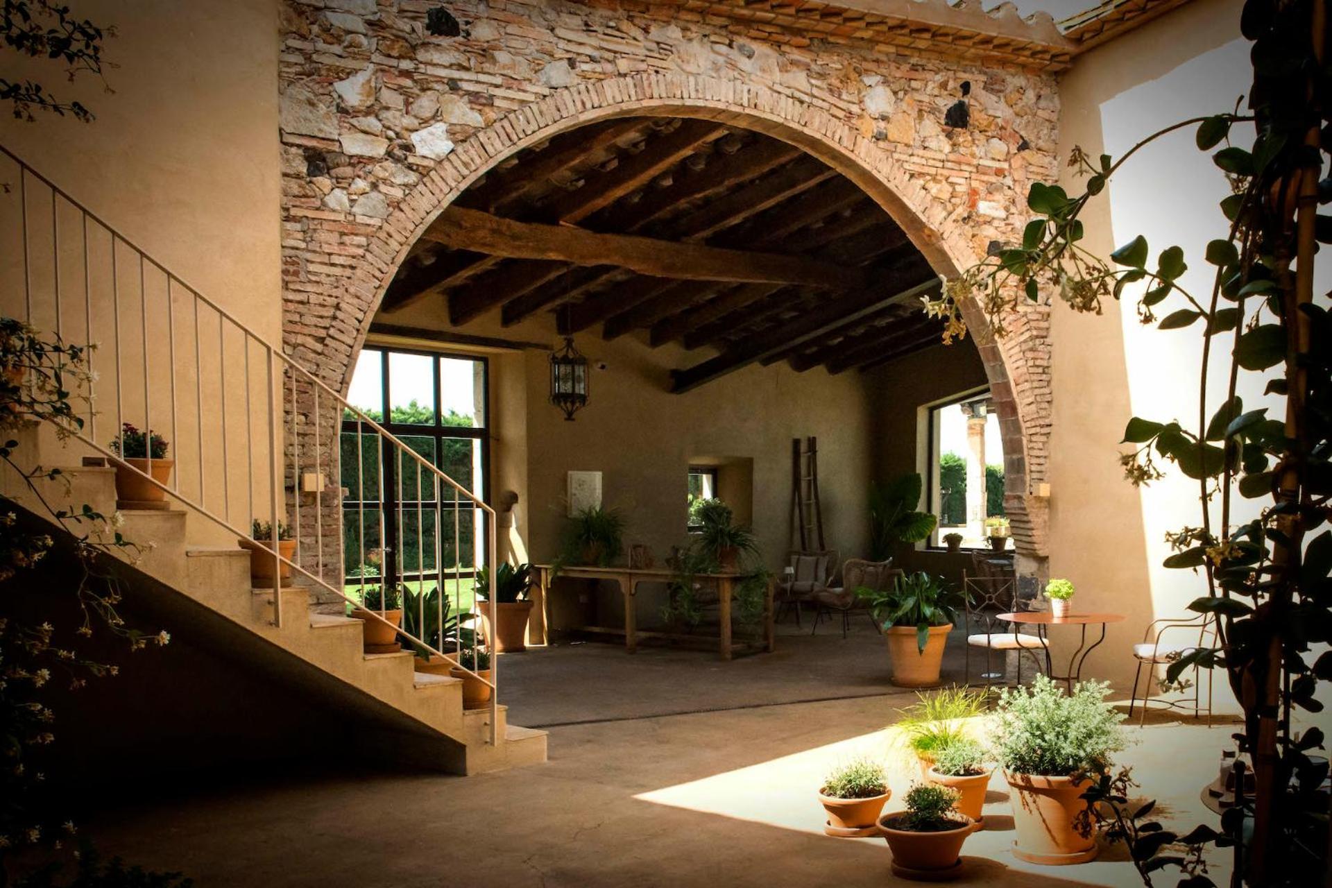 Bed and Breakfast Mas Pla Риудельотс-де-ла-Сельва Экстерьер фото